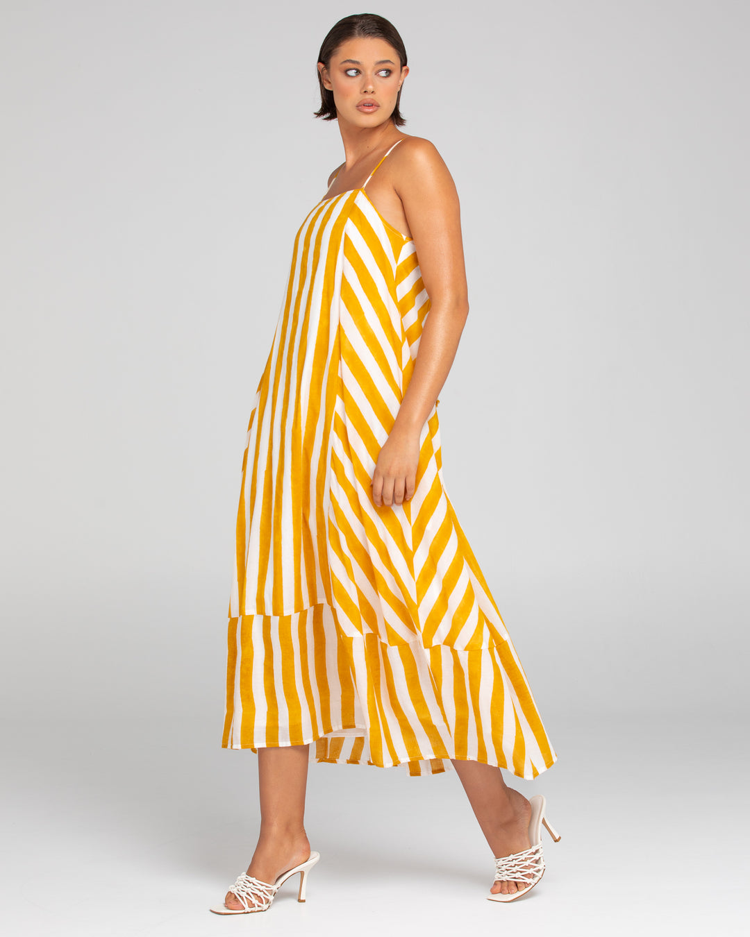 Boom Shankar | Sami Dress | Tropical Stripe