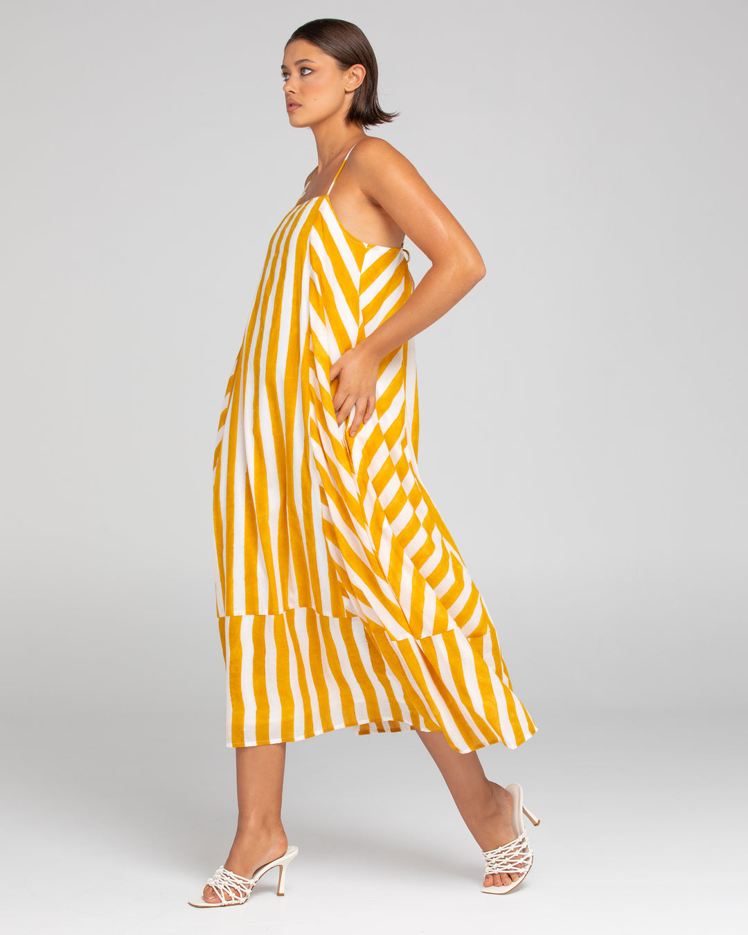 Boom Shankar | Sami Dress | Tropical Stripe