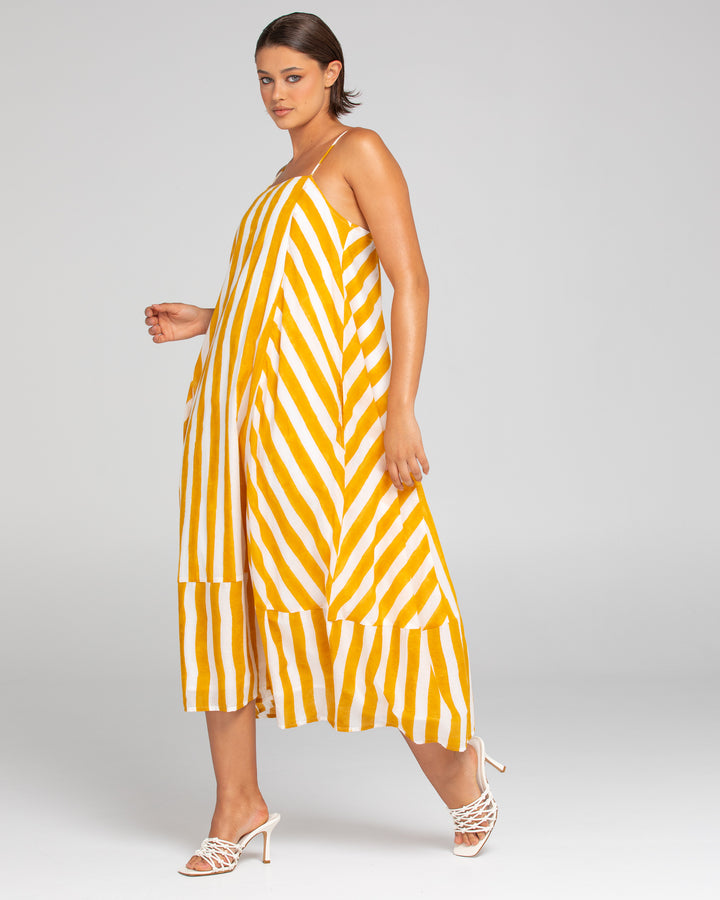 Boom Shankar | Sami Dress | Tropical Stripe