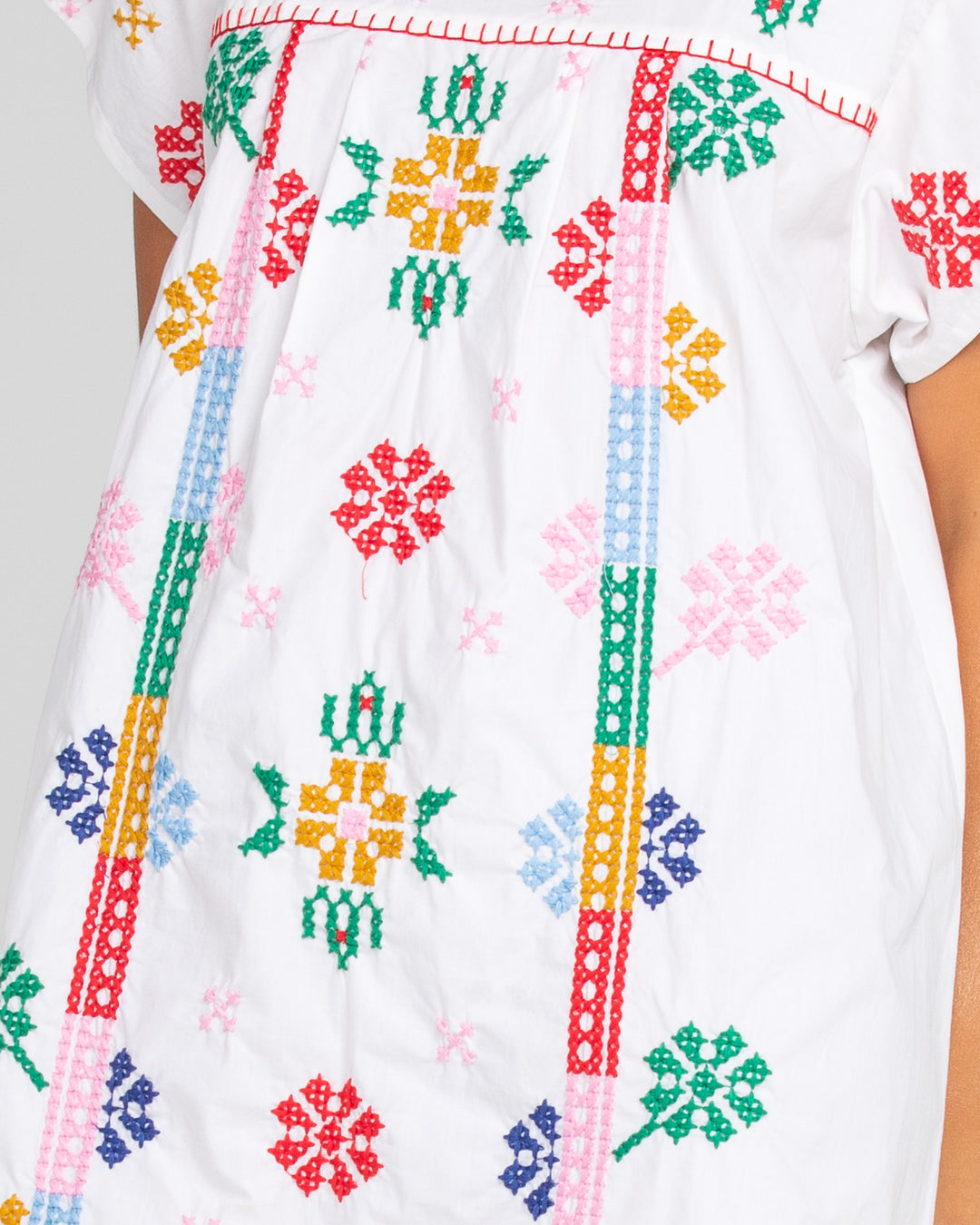 Boom Shankar | Opihi Dress | Embroidered Multi