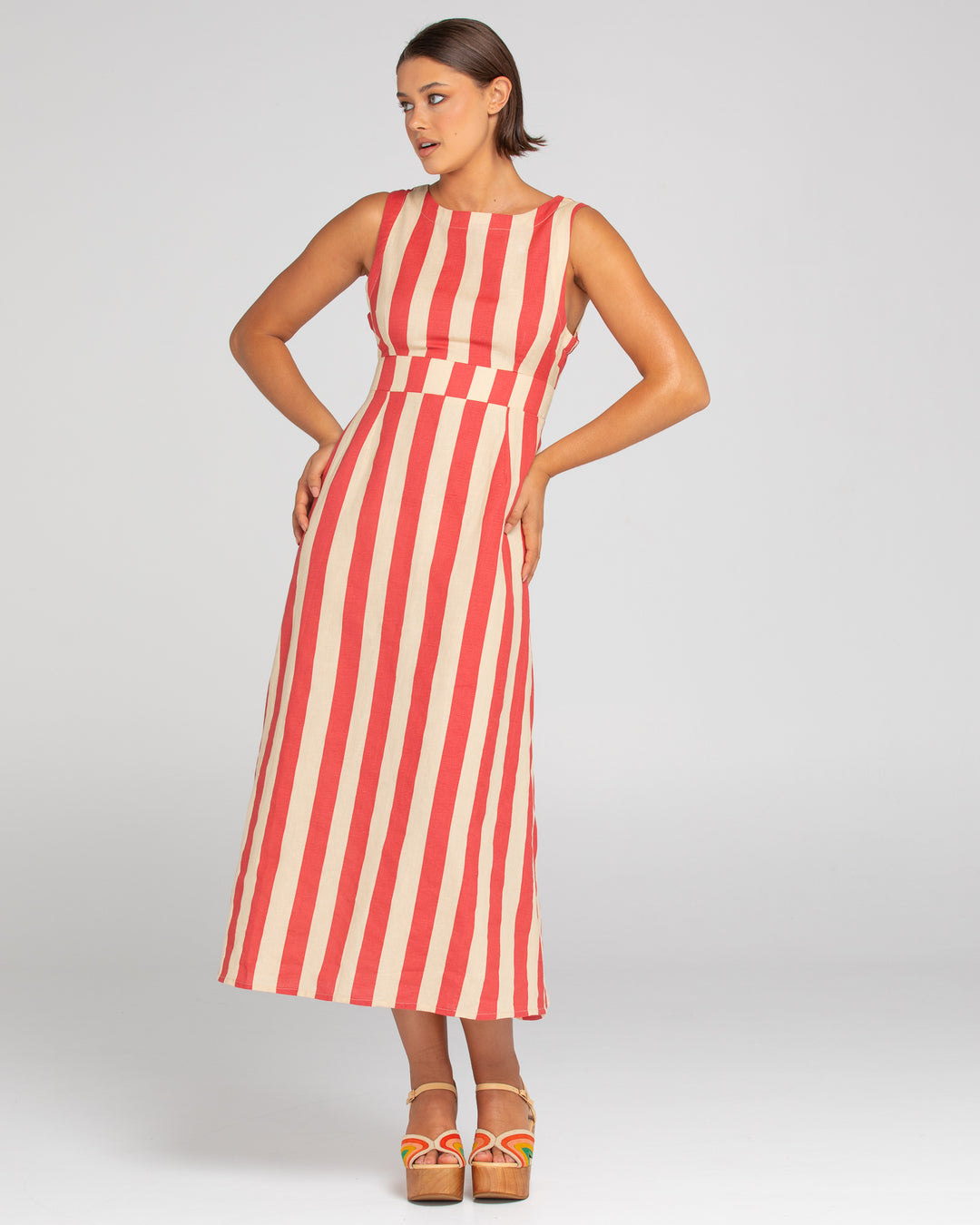 Boom Shankar | Colada Dress | Kaia Stripe