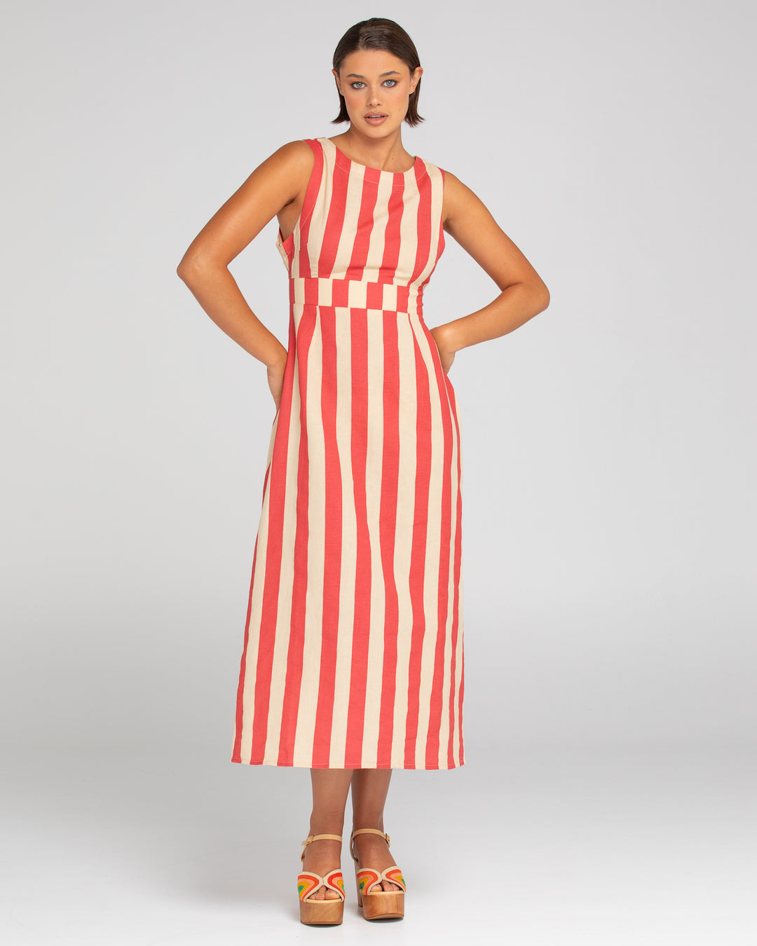 Boom Shankar | Colada Dress | Kaia Stripe