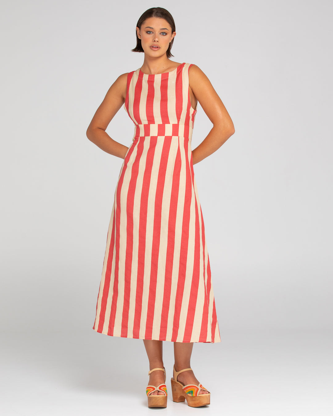 Boom Shankar | Colada Dress | Kaia Stripe