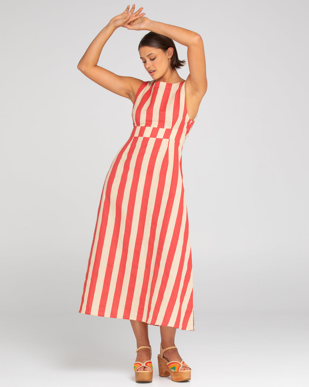 Boom Shankar | Colada Dress | Kaia Stripe