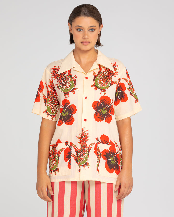 Boom Shankar | Tropicana Shirt | Hibiscus