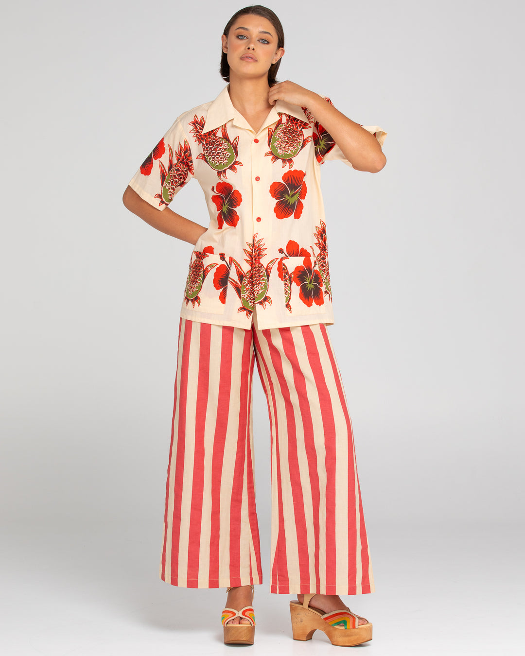 Boom Shankar | Tropicana Shirt | Hibiscus