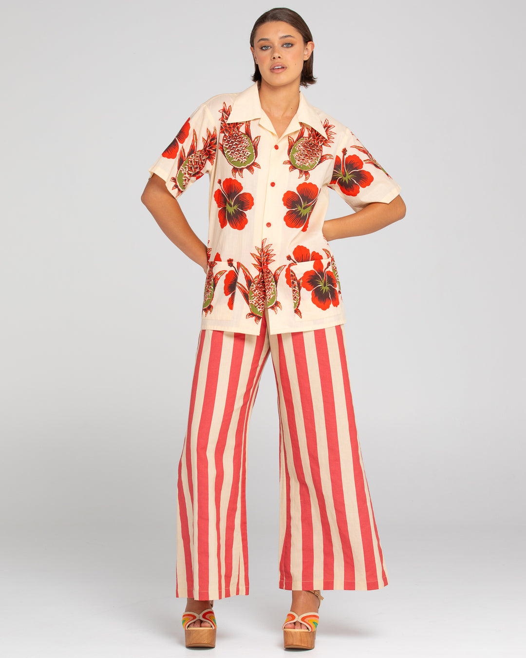 Boom Shankar | Tropicana Shirt | Hibiscus