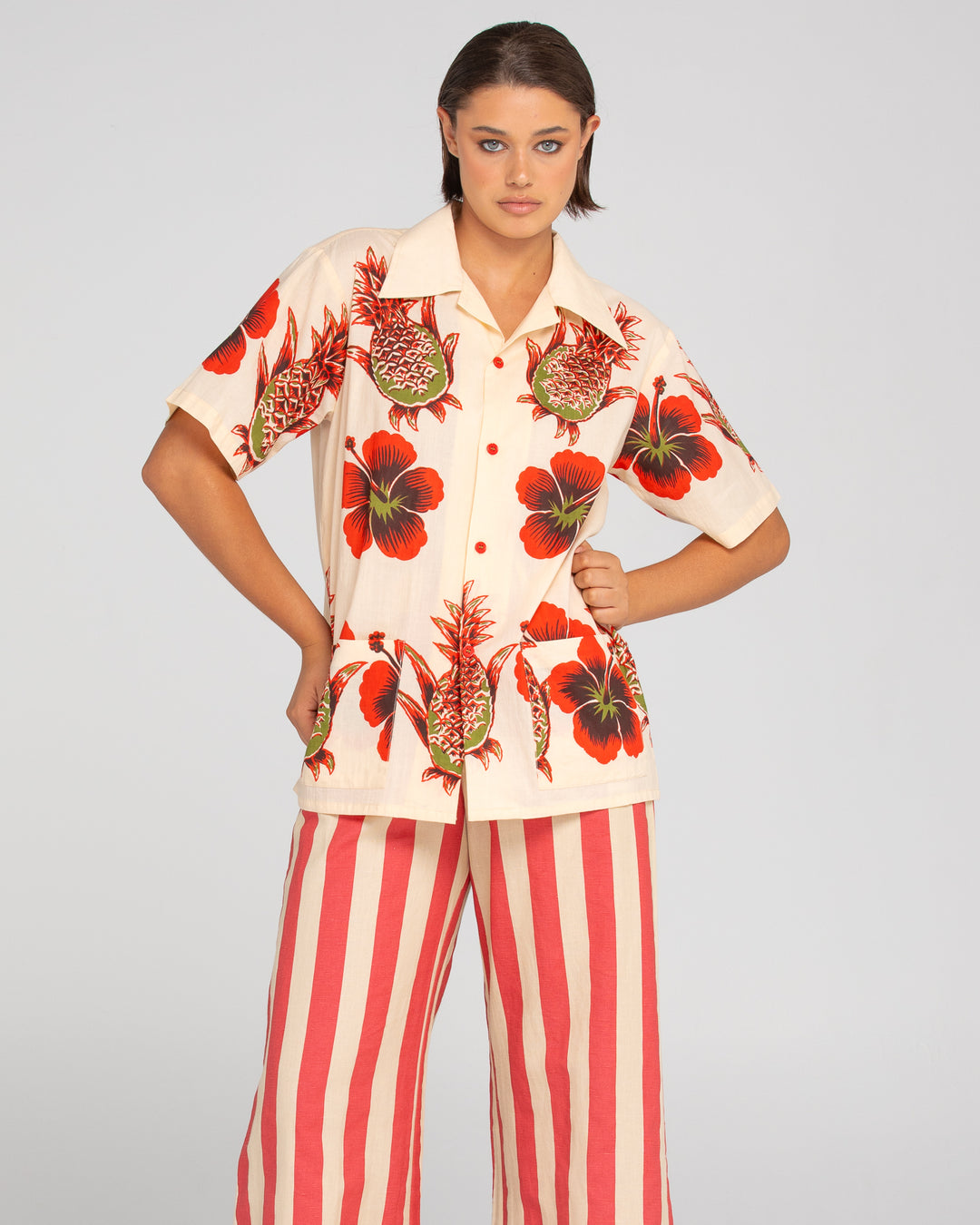 Boom Shankar | Tropicana Shirt | Hibiscus