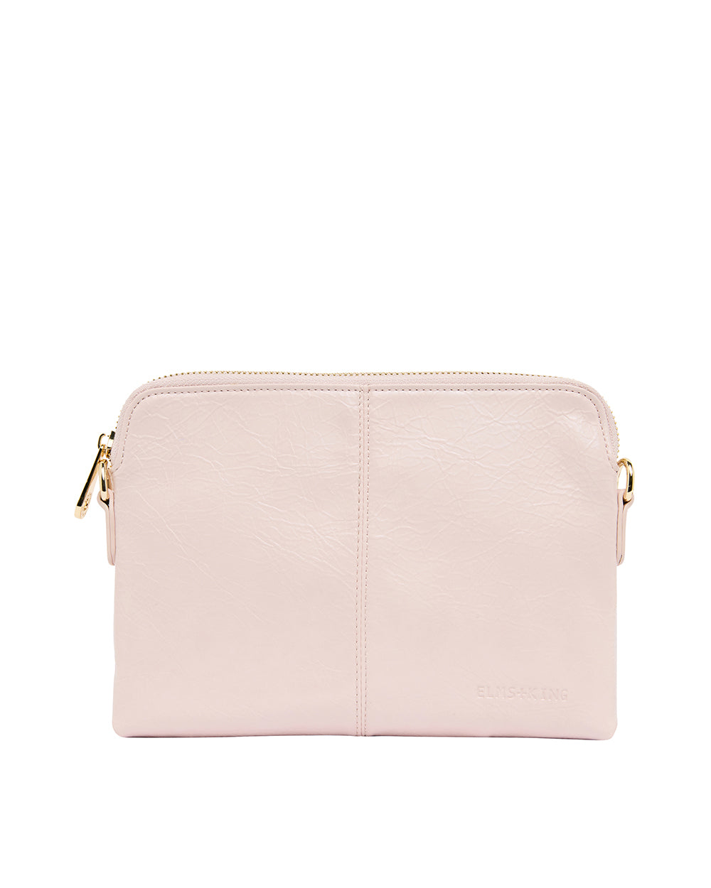 Elms + King | Bowery Wallet | Blush Crinkle