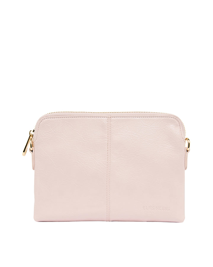 Elms + King | Bowery Wallet | Blush Crinkle