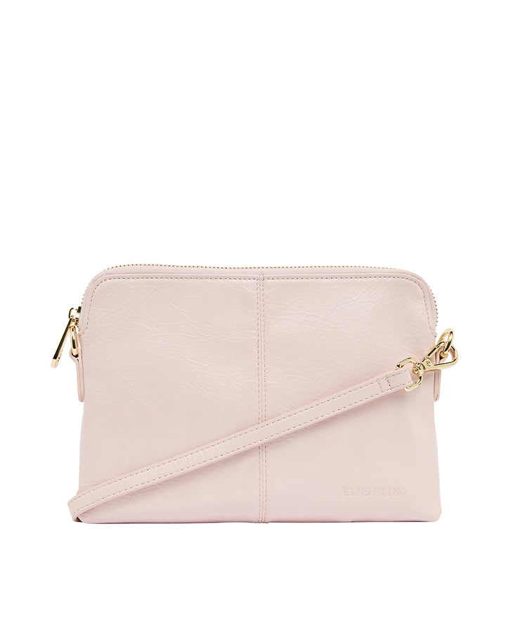 Elms + King | Bowery Wallet | Blush Crinkle