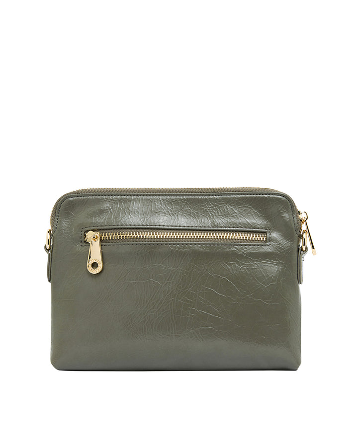 Elms + King | Bowery Wallet | Khaki Crinkle