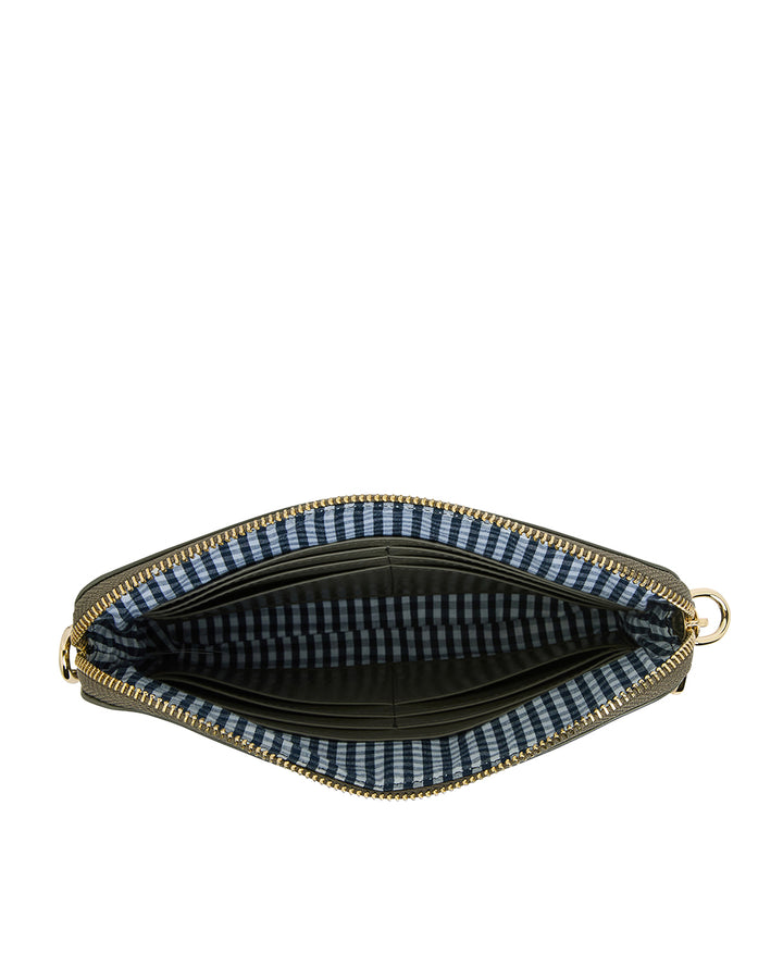 Elms + King | Bowery Wallet | Khaki Crinkle