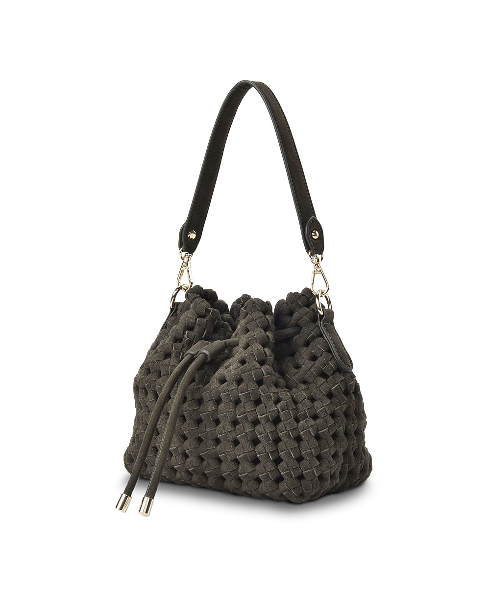 Elms + King | Box Weave Bucket | Khaki - Dutch Hideout