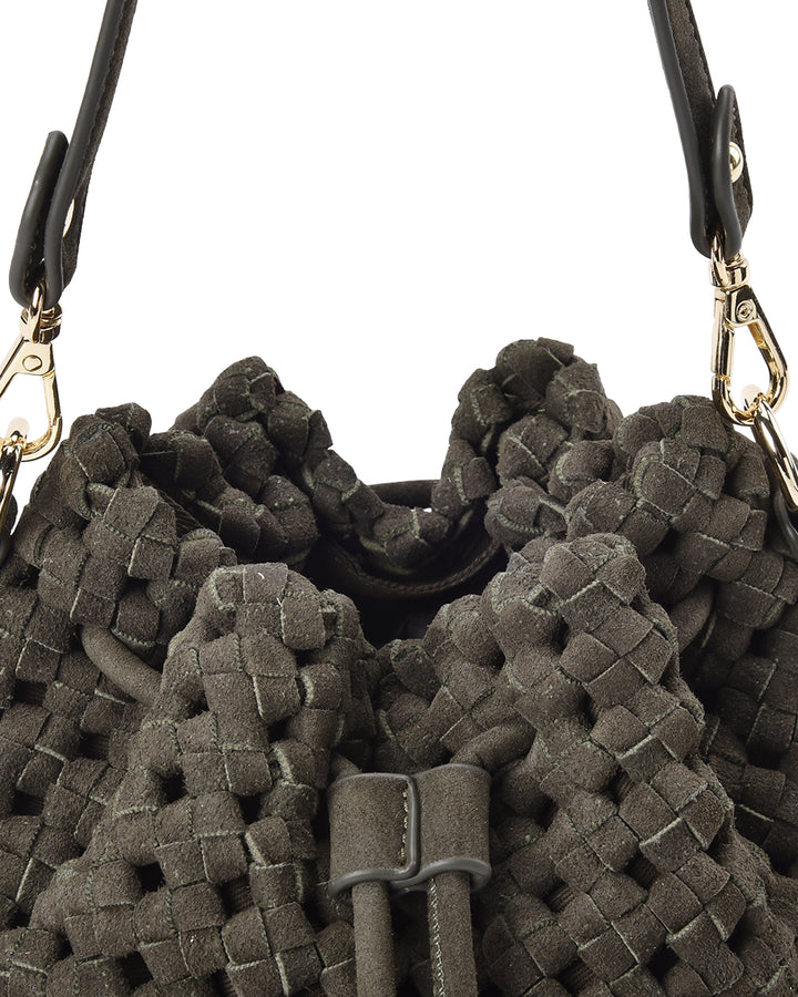 Elms + King | Box Weave Bucket | Khaki - Dutch Hideout