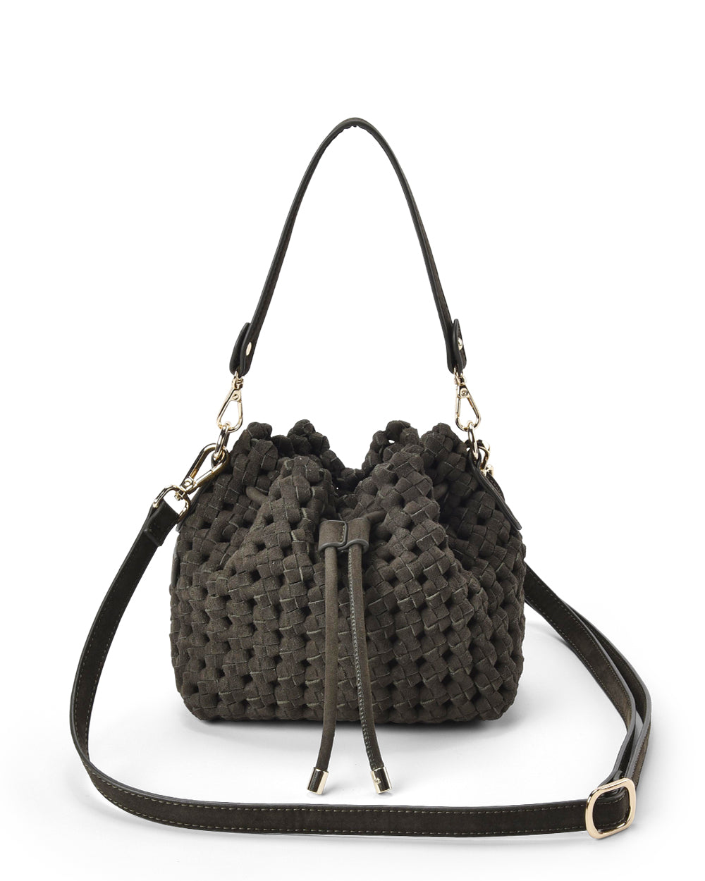 Elms + King | Box Weave Bucket | Khaki - Dutch Hideout
