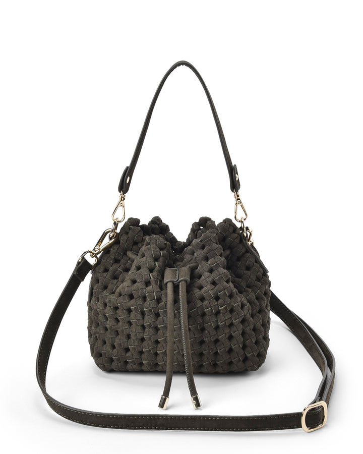 Elms + King | Box Weave Bucket | Khaki - Dutch Hideout