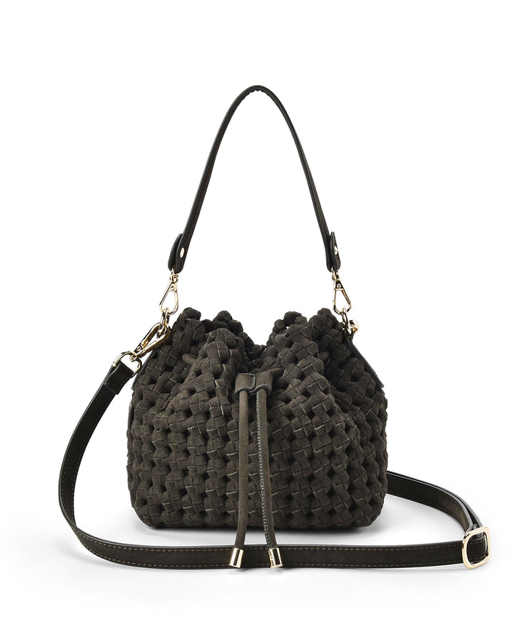 Elms + King | Box Weave Bucket | Khaki - Dutch Hideout