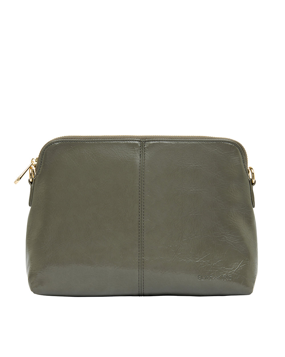 Elms + King | Burbank Crossbody Large | Khaki Crinkle