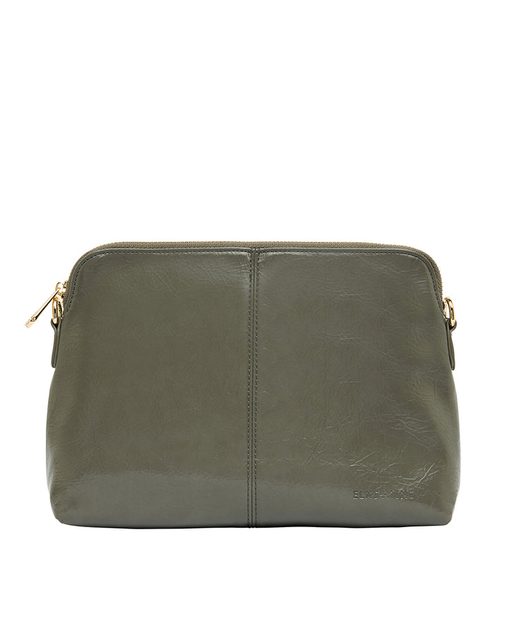 Elms + King | Burbank Crossbody Large | Khaki Crinkle