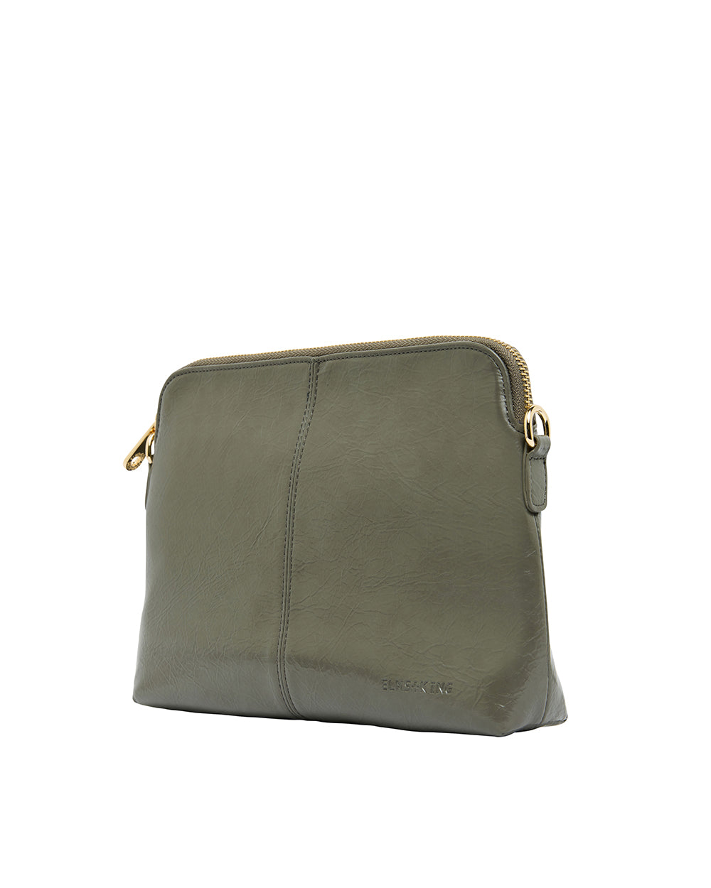 Elms + King | Burbank Crossbody Large | Khaki Crinkle