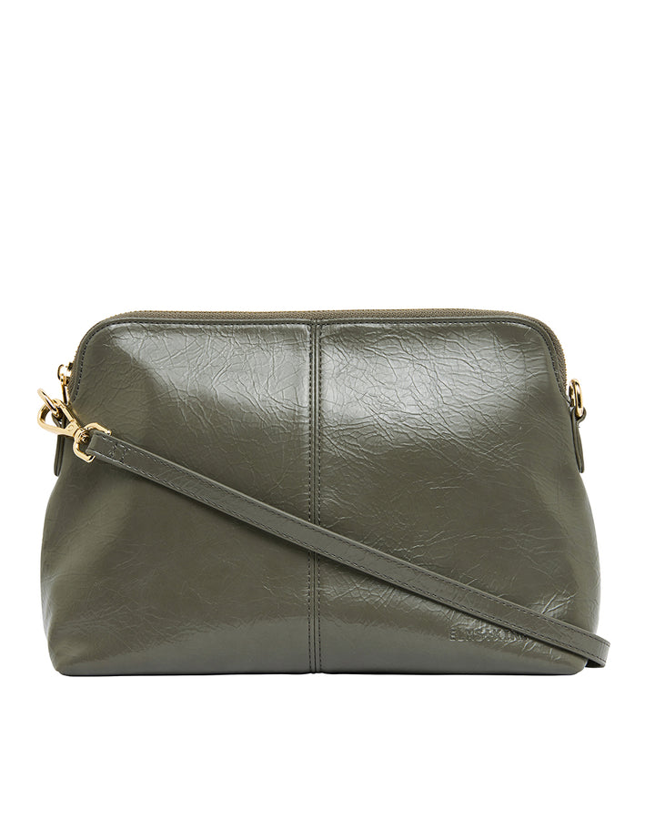 Elms + King | Burbank Crossbody Large | Khaki Crinkle