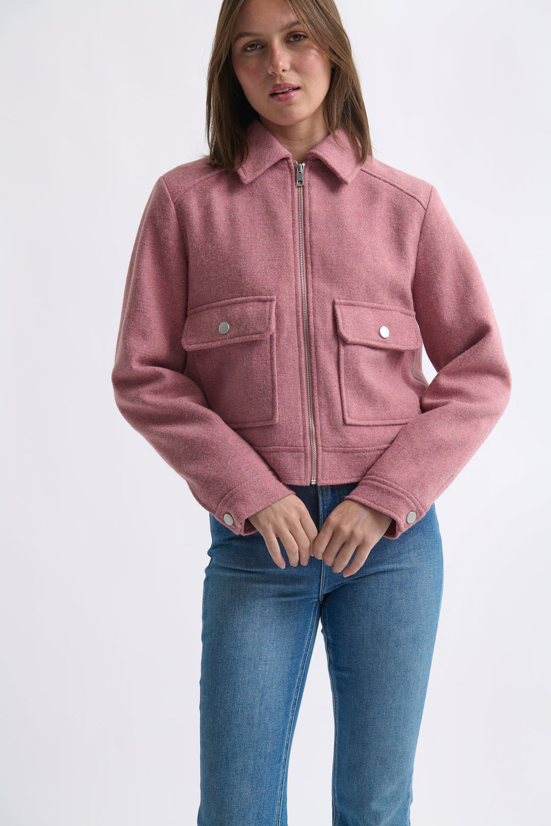 Kireina | Carla Jacket | Musk Pink - Dutch Hideout