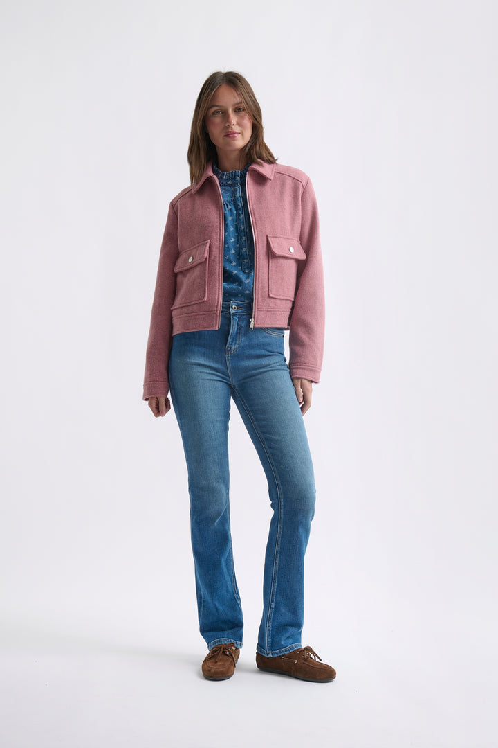 Kireina | Carla Jacket | Musk Pink - Dutch Hideout