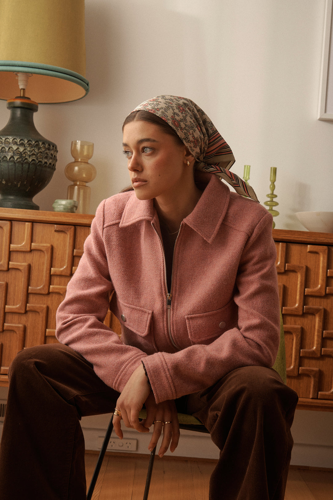 Kireina | Carla Jacket | Musk Pink - Dutch Hideout