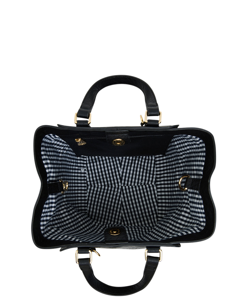 Elms + King | Carnegie Tote | Black Weave