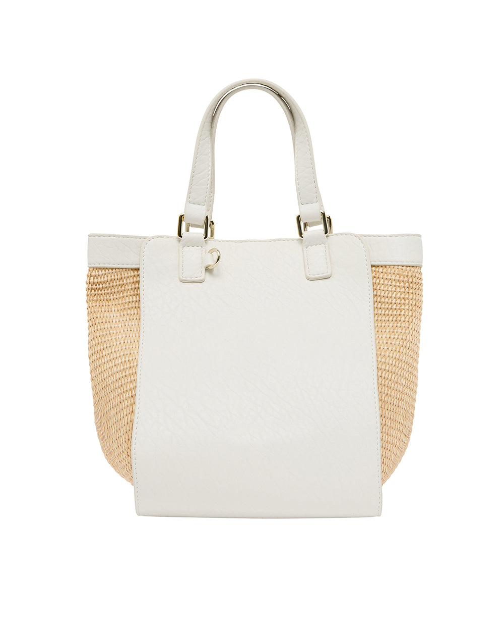 Elms + King | Carnegie Tote | Chalk / Natural Weave