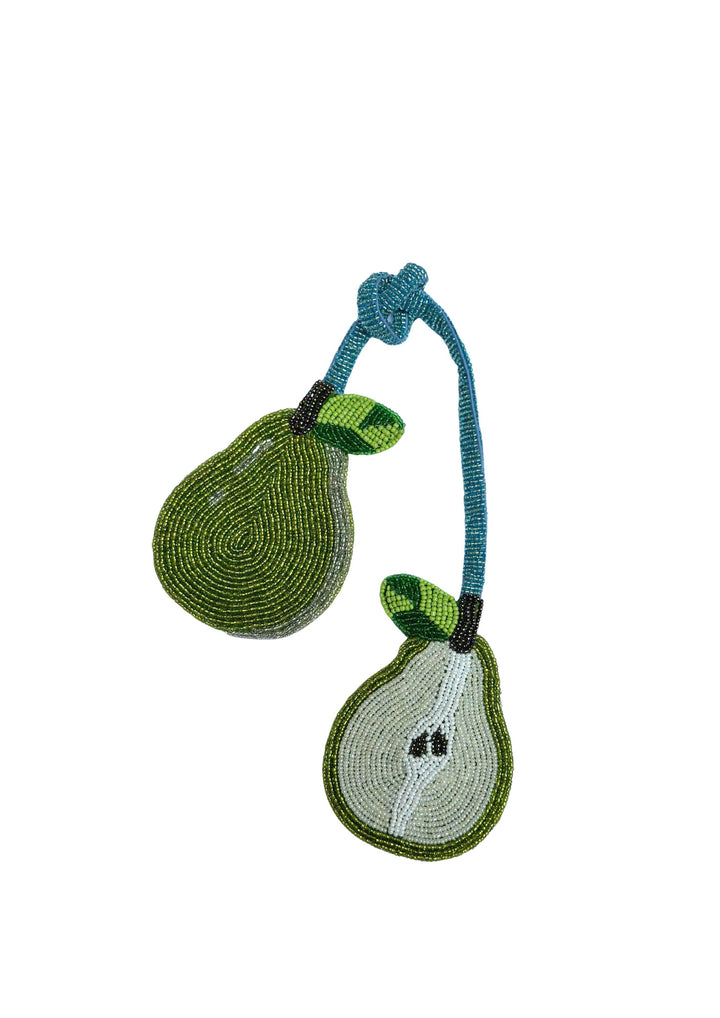 The Jacksons | Pear Beaded Bag Charm