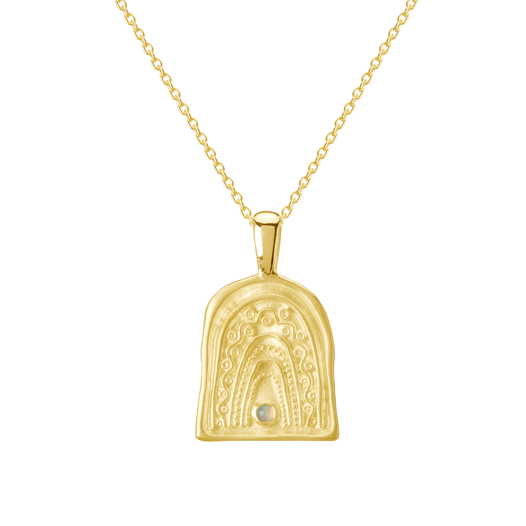 Murkani | Rainbow Spirit Necklace | Yellow Gold - Dutch Hideout