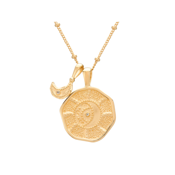 Murkani | Eternal Harmony Pendant Necklace | 18KT Yellow Gold Plate