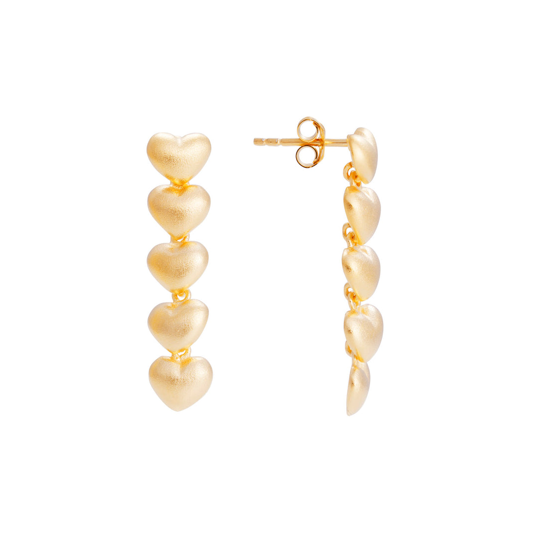 Fairley | Golden Heart Earrings - Dutch Hideout