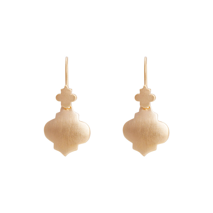Fairley | Mini Moroccan Drop Earrings | Gold - Dutch Hideout