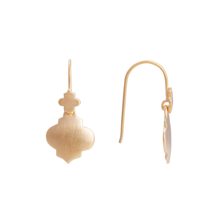Fairley | Mini Moroccan Drop Earrings | Gold - Dutch Hideout