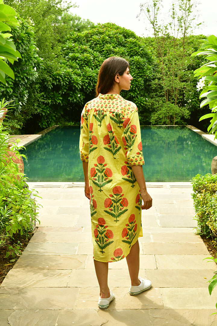 Mandalay Designs | Marigold Bobby Dress | Sunshine
