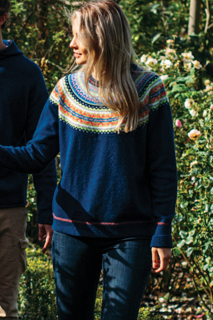 Eribe Knitwear | Alpine Short Sweater | Aurora