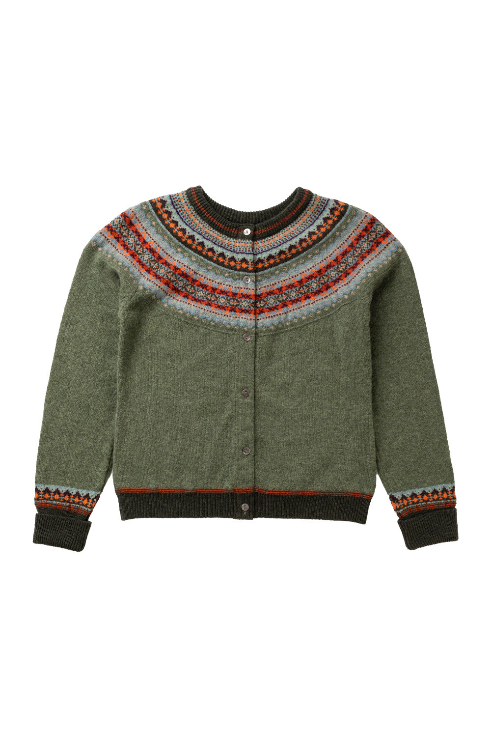 Eribe Knitwear | Alpine Short Cardigan | Braemar