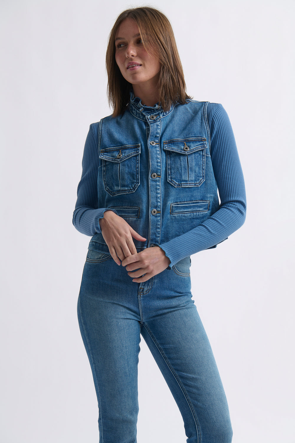 Kireina | Erica Vest | Dakota Wash - Dutch Hideout