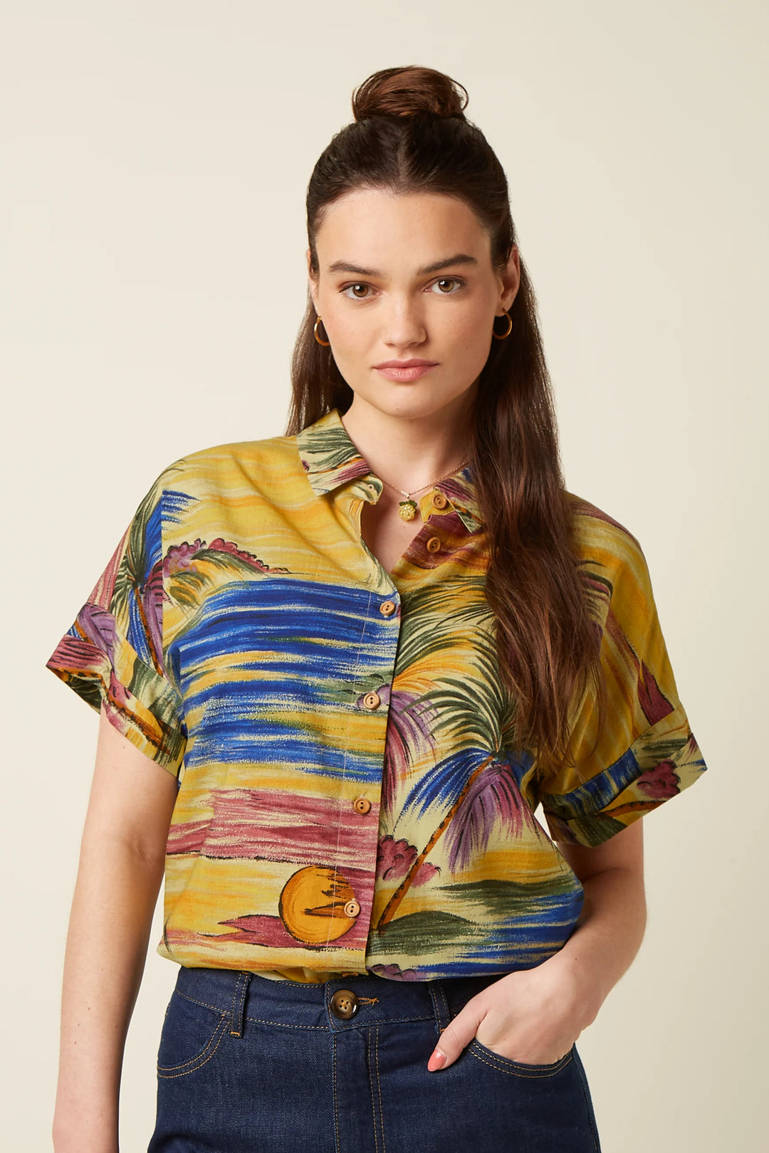 KING LOUIE I RITA BLOUSE RICHE I MULTI