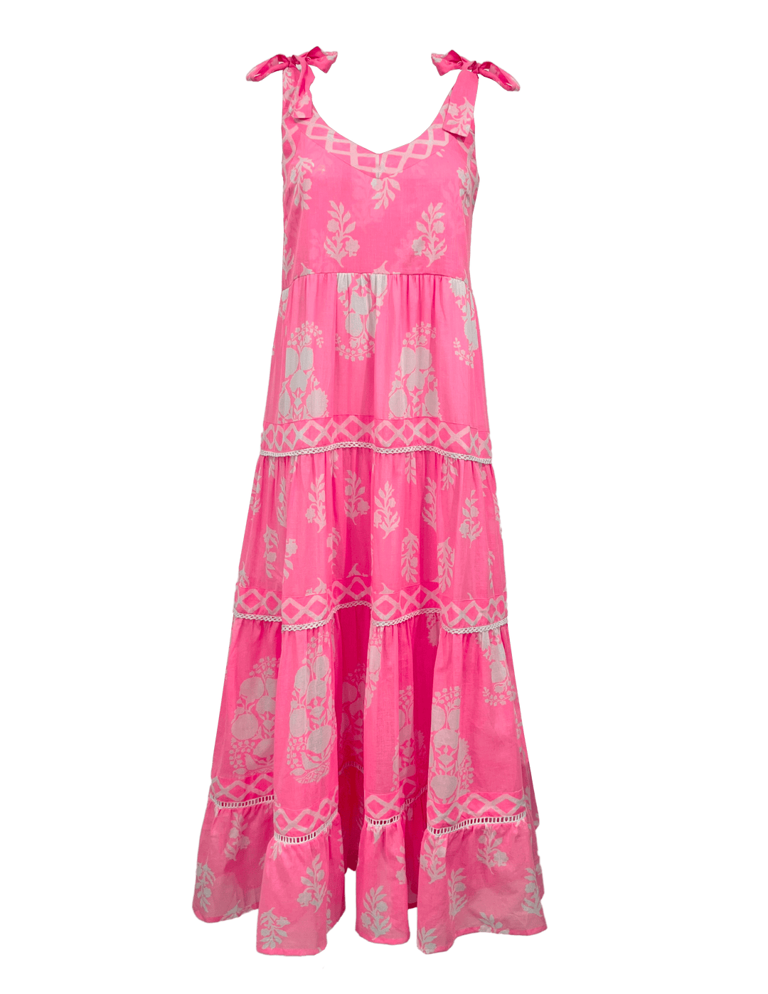 Miss June Paris | Amalia Maxi Dress | Pink