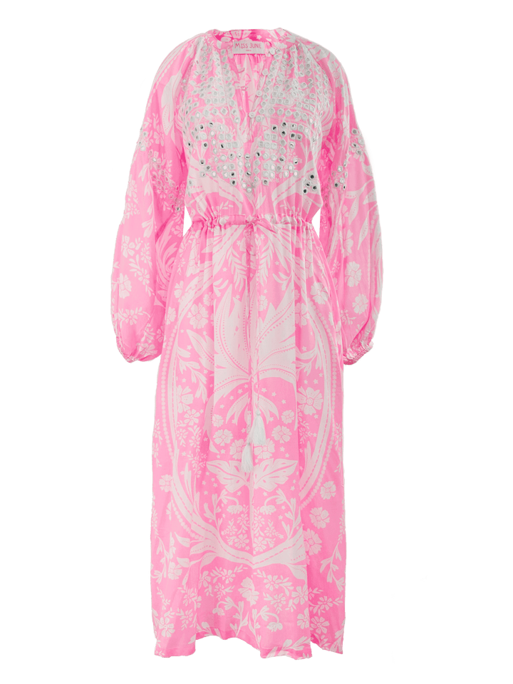 Miss June Paris | Ursula Maxi Dress | Pink