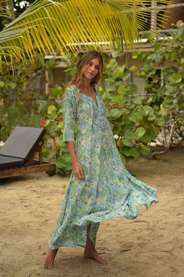 Miss June Paris | Mariana Maxi Dress | Blue