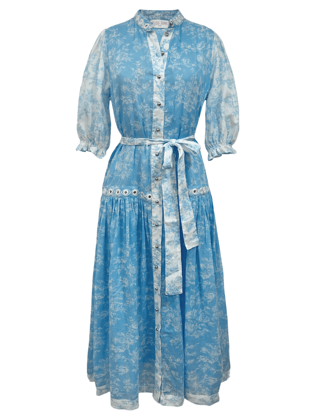 Miss June Paris | Natalina Midi Dress | Blue