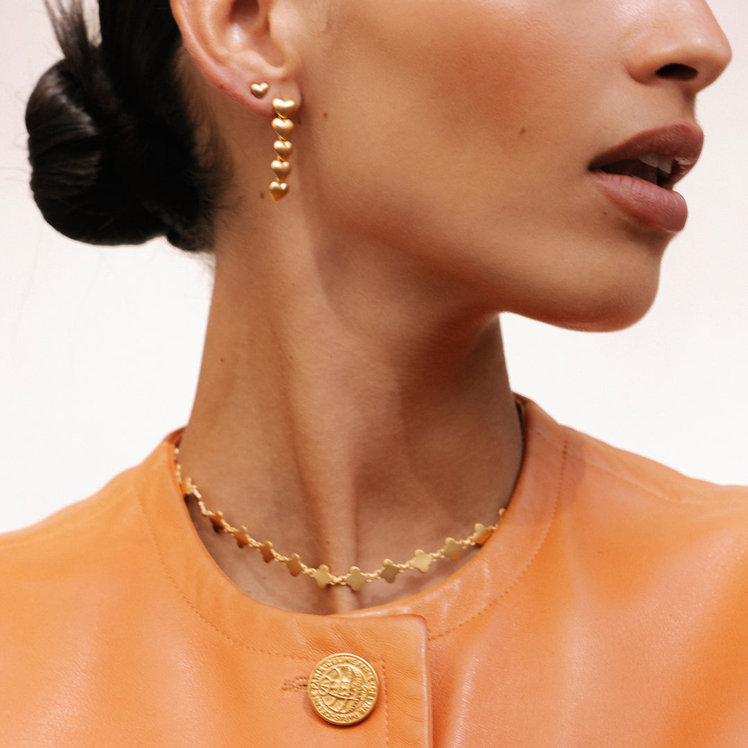 Fairley | Golden Heart Earrings - Dutch Hideout