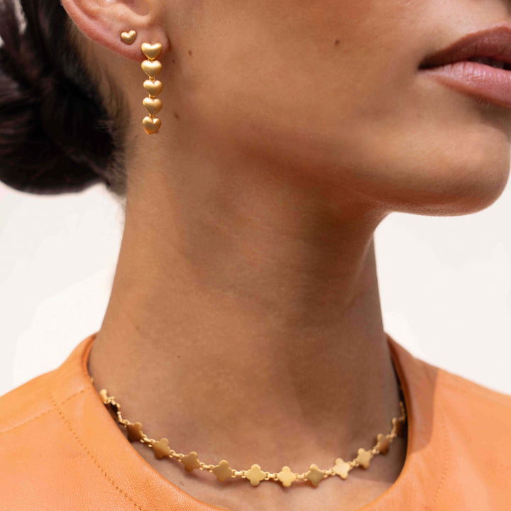 Fairley | Golden Heart Earrings - Dutch Hideout