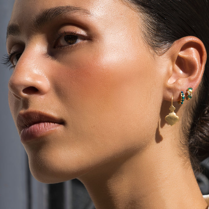 Fairley | Mini Moroccan Drop Earrings | Gold - Dutch Hideout