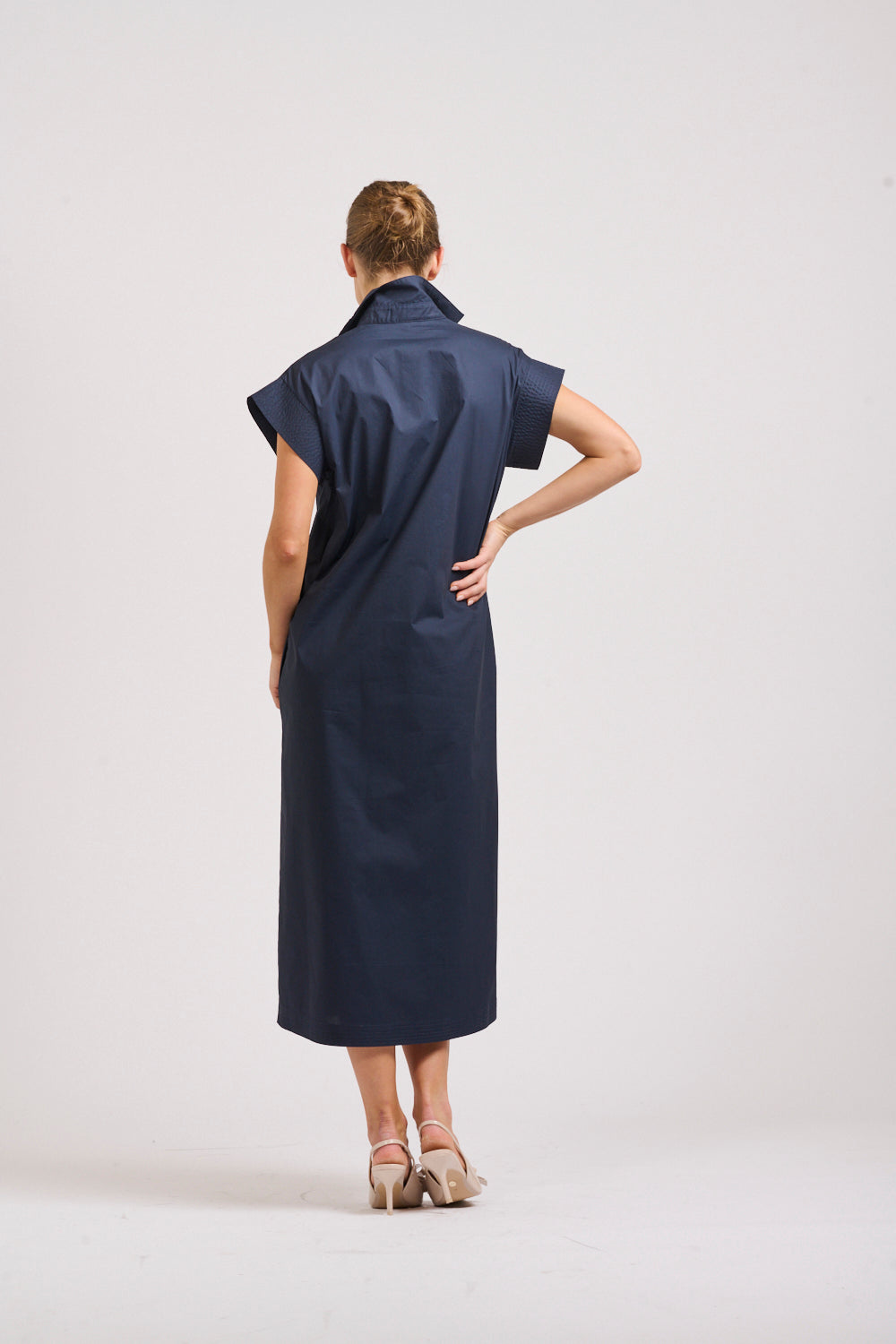 Shirty | The Fifi Shirt Dress | French Navy